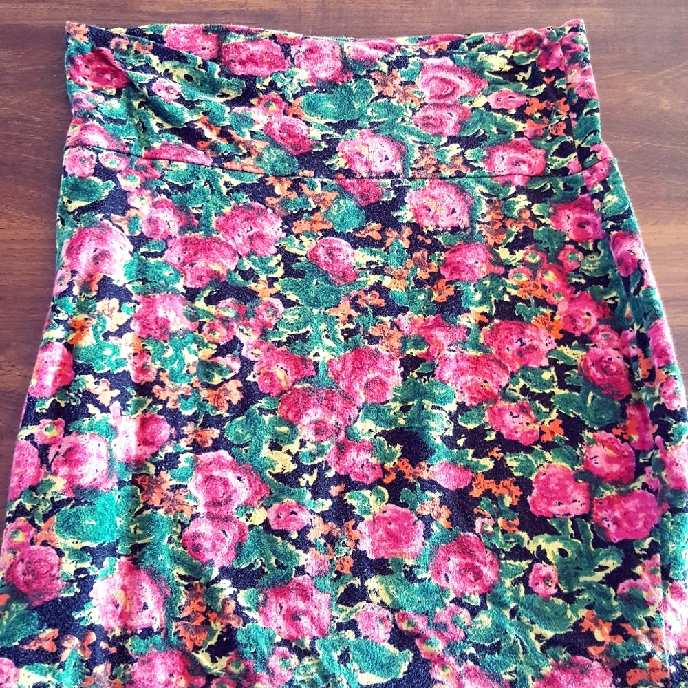 Floral Mini Skirt
